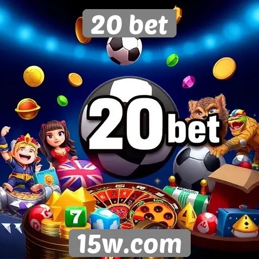 Variedade de jogos disponíveis no 20 bet